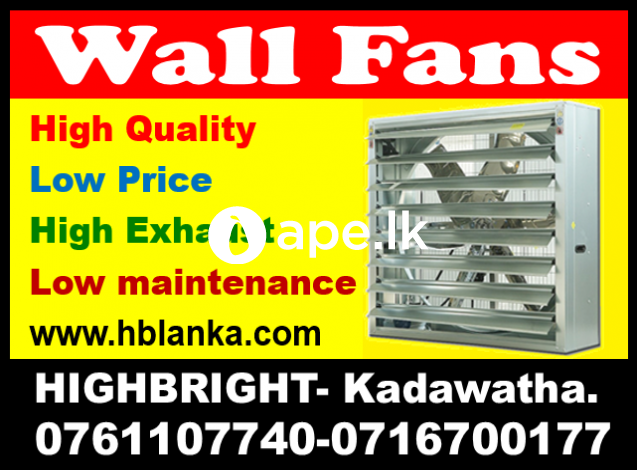 Wall exhaust shutters  fans srilanka  ,ventilation
